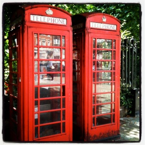 In case I forgot I was in London, these were here to remind me.