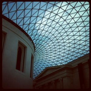 Old meets new at the British Museum. Architecturally, anyway.