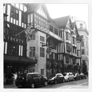 Liberty of London - known for their amazing fabrics and other things too (I'm sure).